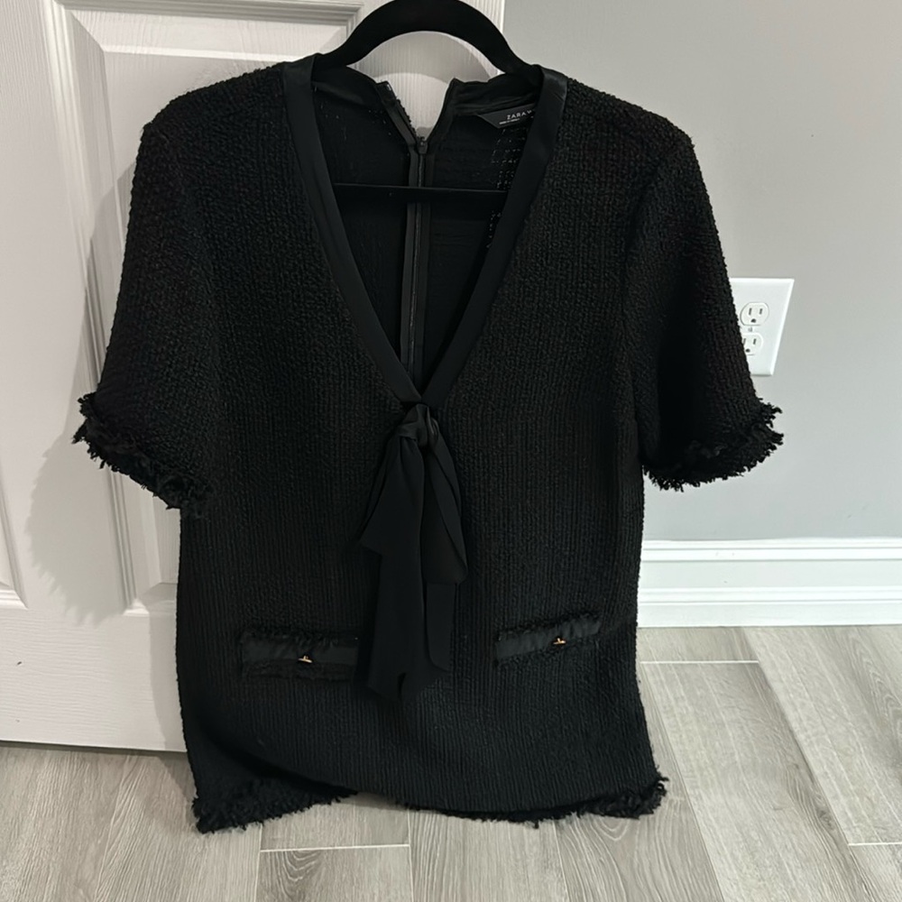 Zara bow dress